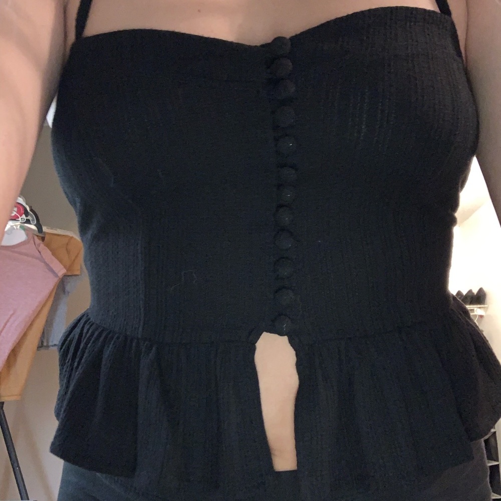 Cropped cute tank top